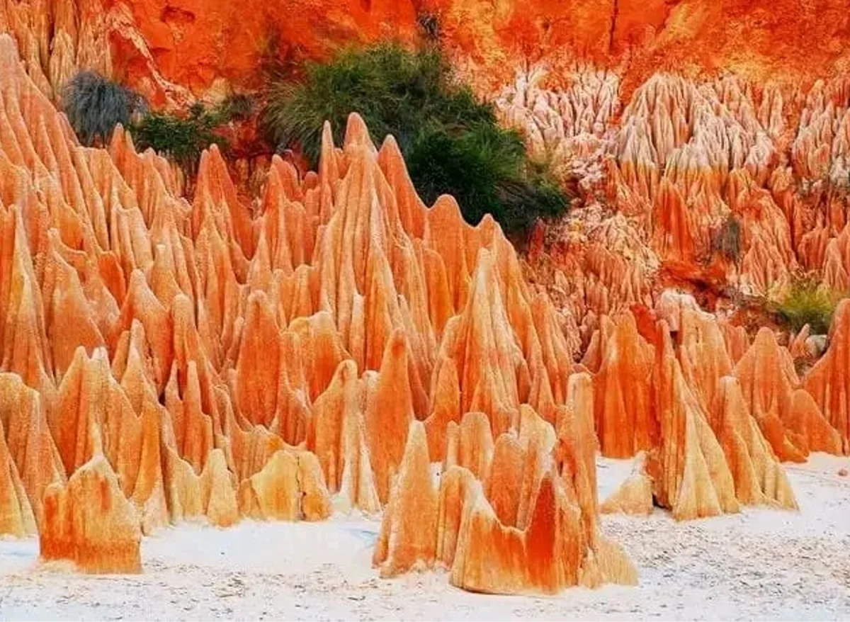 Pics de latérite fragiles des Tsingy